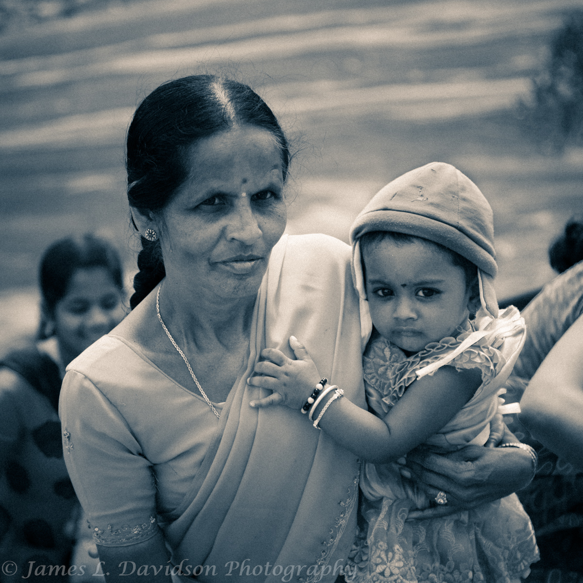 Trekking up to the Temple